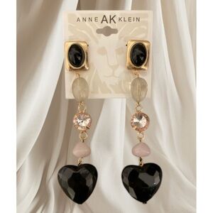 Heart Drop Earrings